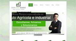 Desktop Screenshot of centrotecnicoingenieria.com